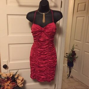 Women's size 9 dress sexy red cocktail